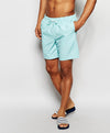 Mid Length Swim Shorts In Turquoise