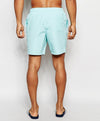 Mid Length Swim Shorts In Turquoise
