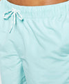 Mid Length Swim Shorts In Turquoise